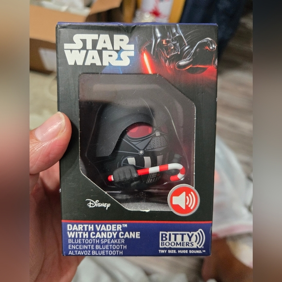 Star Wars Darth Vader Holiday Bitty Boomers Mini Bluetooth Speaker New in Box - Picture 2 of 5